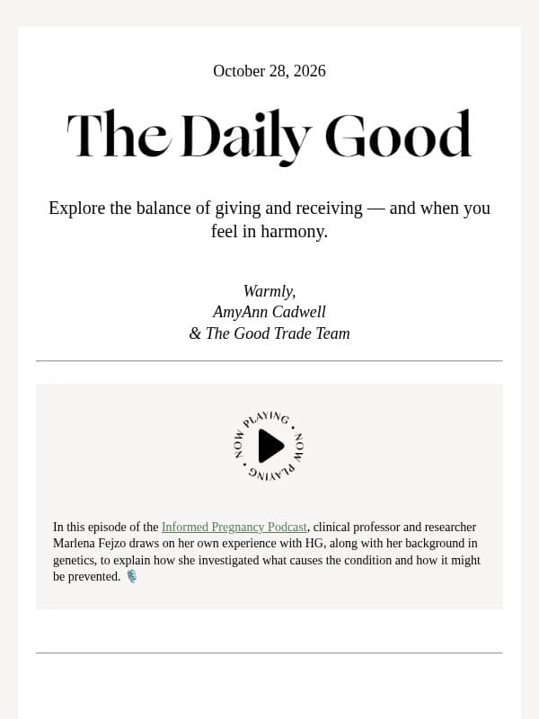 10.28.26 | 👄 What our mouths reveal about our overall health email from The Good Trade