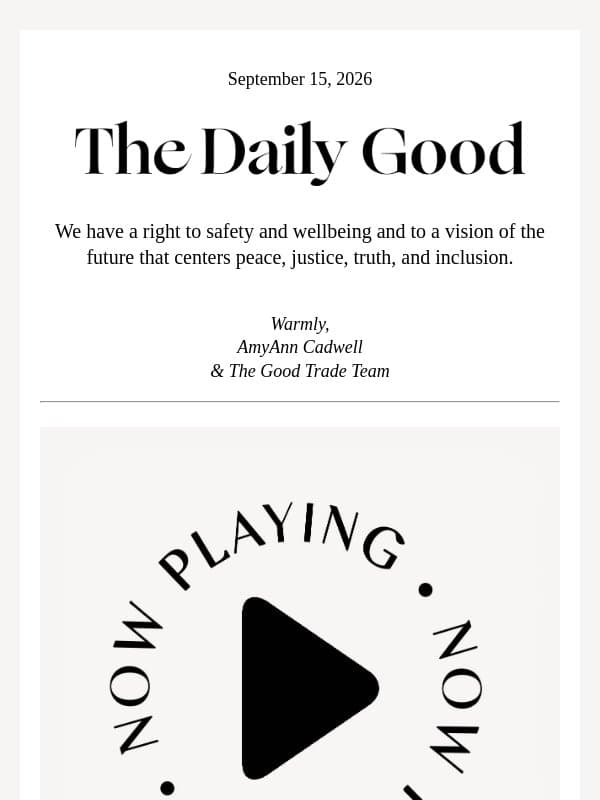 9.15.26 | 🍵 The wellness industry's diversity problem email from The Good Trade