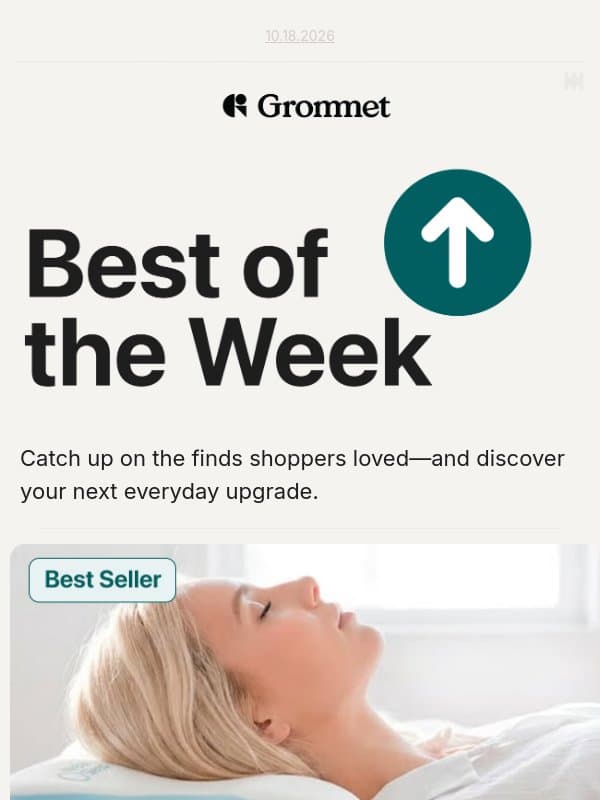 This week’s favorites, all in one place 🏆 email from The Grommet