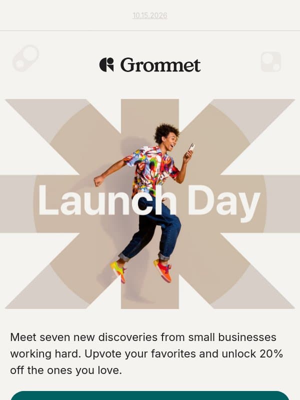 🚀 Just launched: Your next “I need that” find email from The Grommet