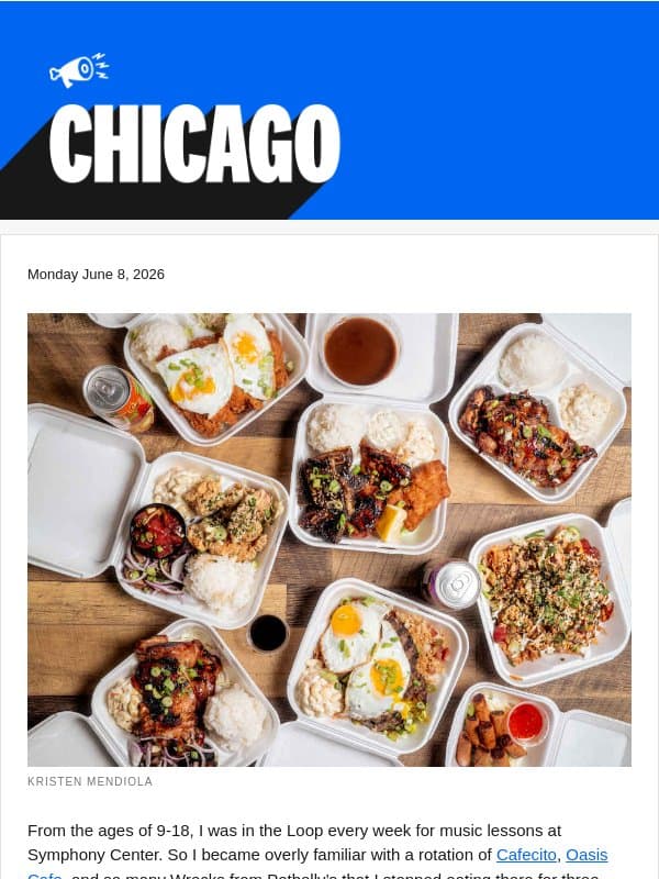 A Great New Lunch Spot In The Loop email from The Infatuation