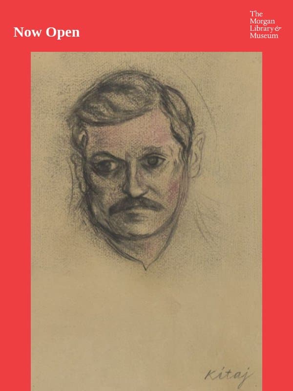 Now Open | Friends Who Came to See Me: Drawings from John Ashbery’s Collection email from The Morgan Library & Museum