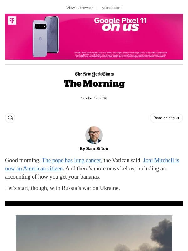 The Morning: America first? email from The New York Times