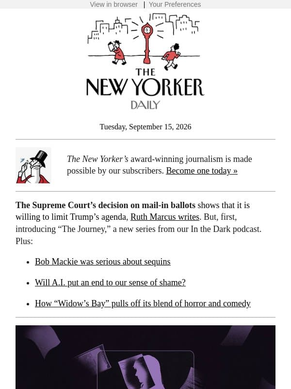 The Supreme Court Saved the Midterms email from The New Yorker
