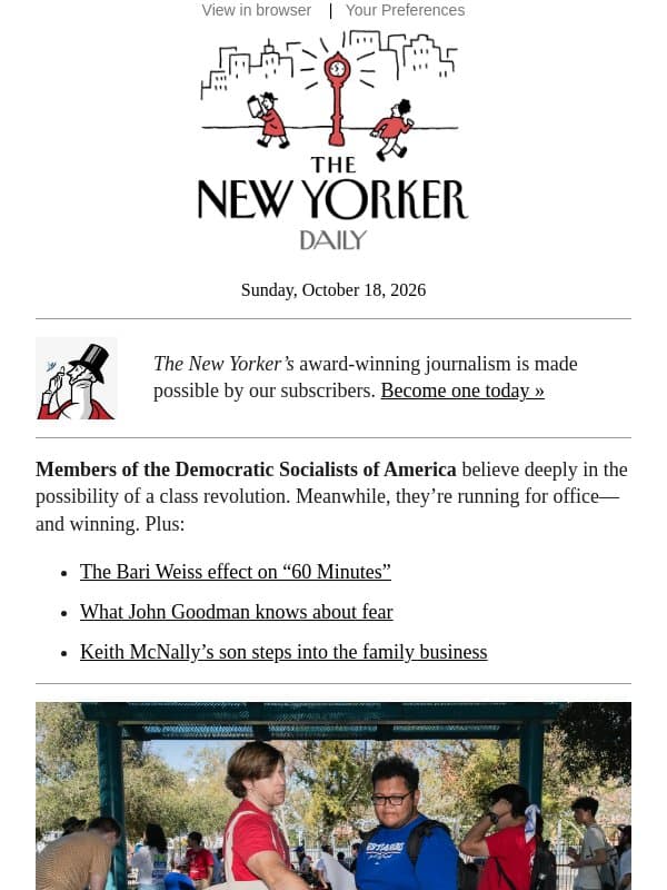 How the D.S.A. Learned to Love Elections email from The New Yorker