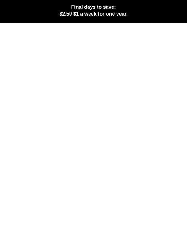 Political coverage with perspective email from The New Yorker