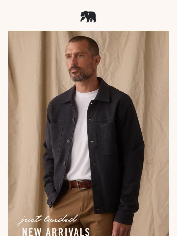 New Arrivals Just Landed email from The Normal Brand