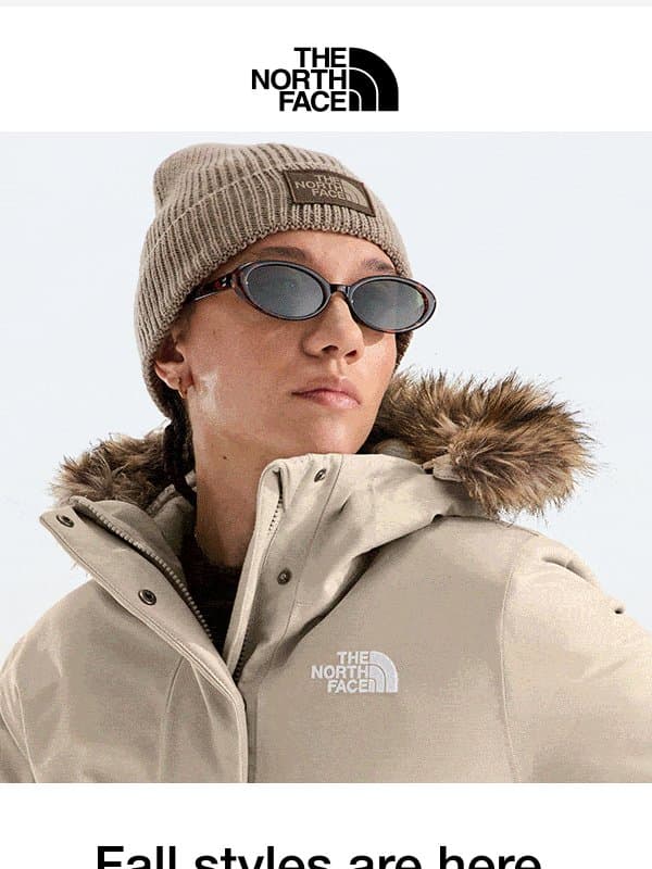 Discover what’s new for the season email from The North Face