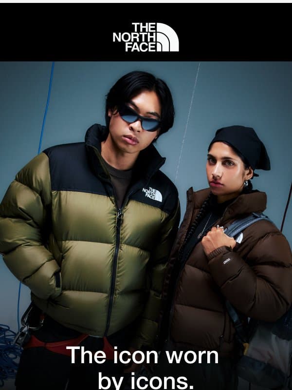 Rediscover the 1996 Retro Nuptse email from The North Face