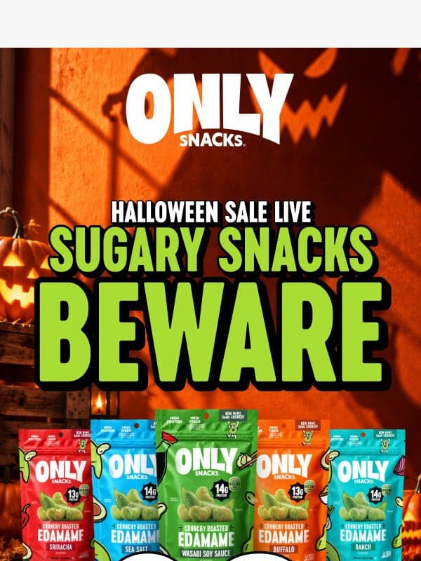 Halloween Sale Live π Save up to 20% OFF email from The Only Bean