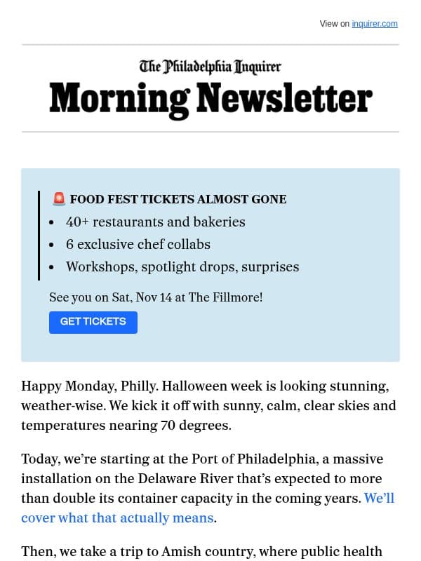 🚢 Philly’s port expansion, analyzed email from The Philadelphia Inquirer