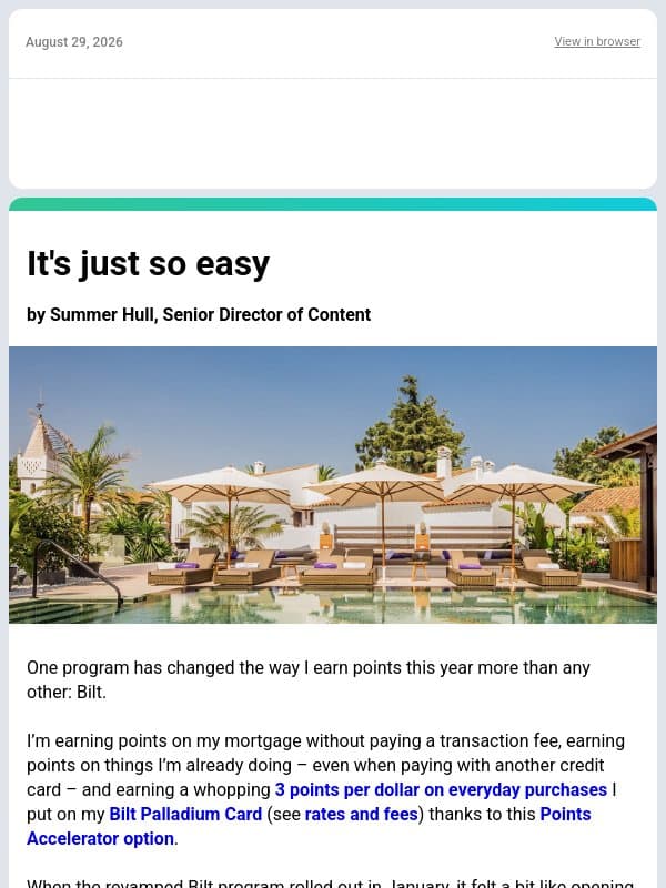 ✈ How Bilt Changed the Way I Earn Points, Amex Referral Bonuses Up to 45K Points & More From TPG ✈ email from The Points Guy