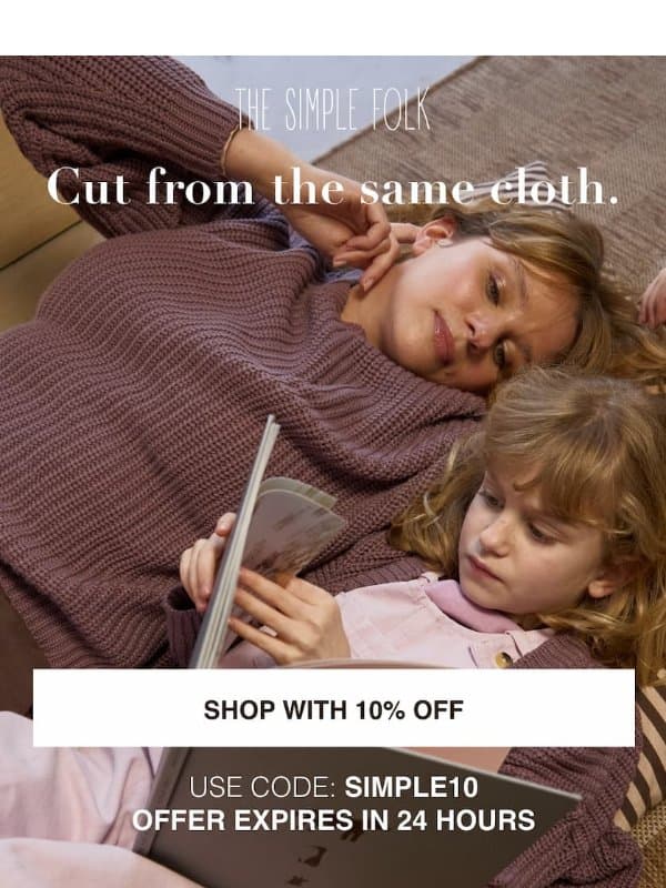 We love matching families! 💕 email from The Simple Folk