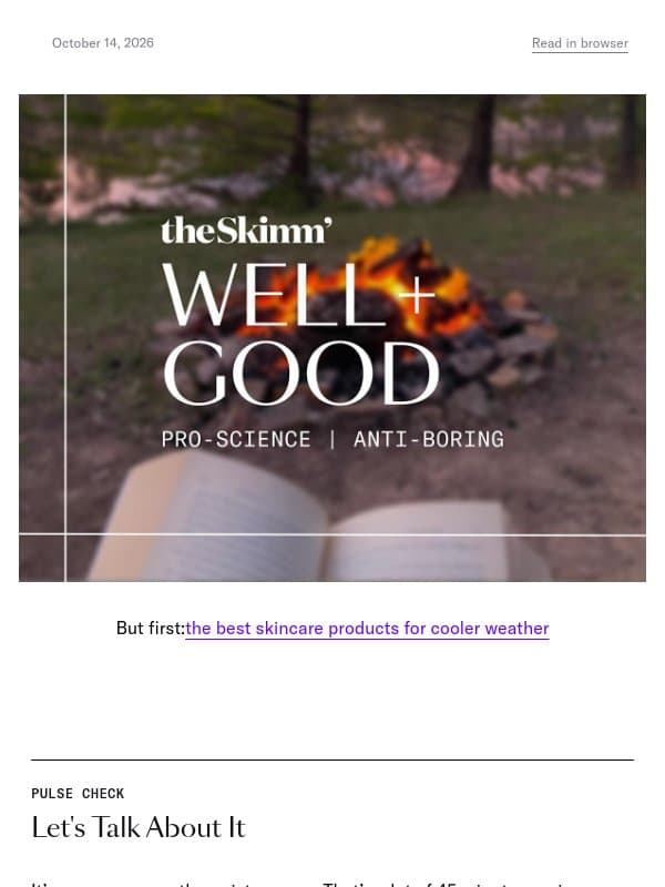 Does your doctor ignore you? email from The Skimm