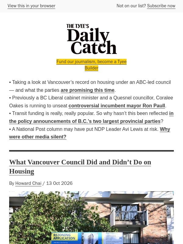 ABC’s Vancouver housing scoresheet email from The Tyee