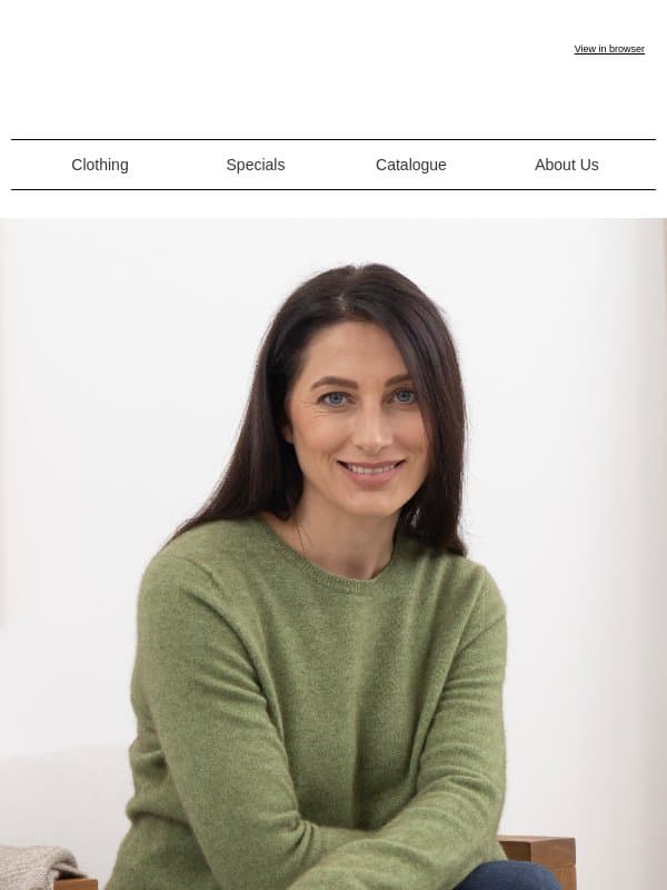 Crew styles that redefine comfort and elegance email from The Wool Company