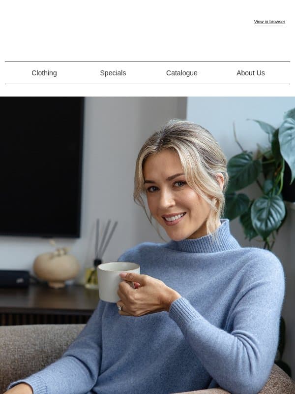 Trending This Week: The Funnel Neck email from The Wool Company