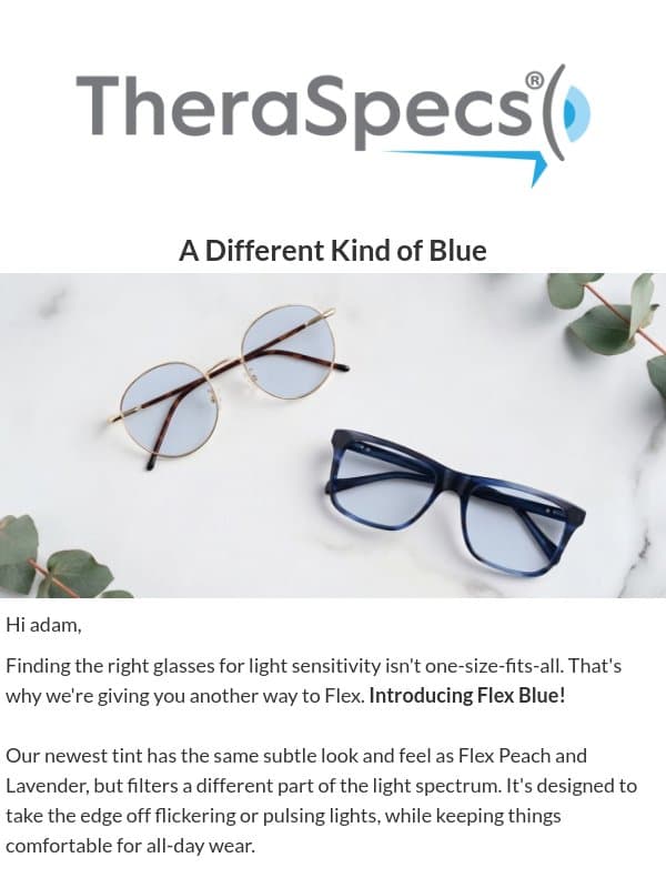There's something new about Flex email from TheraSpecs
