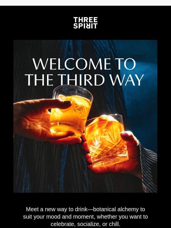 Welcome to Three Spirit πΏ email from Three Spirit