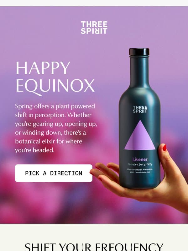 New season. New ritual. π± email from Three Spirit