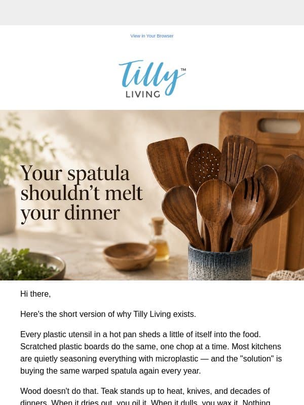 Why we ditched plastic email from Tilly Living