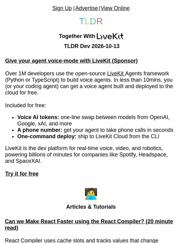 Muse Wonder 🤖, React compiler experiments ⚛️, Open Intelligent UI 📦 email from TLDR Cybersecurity