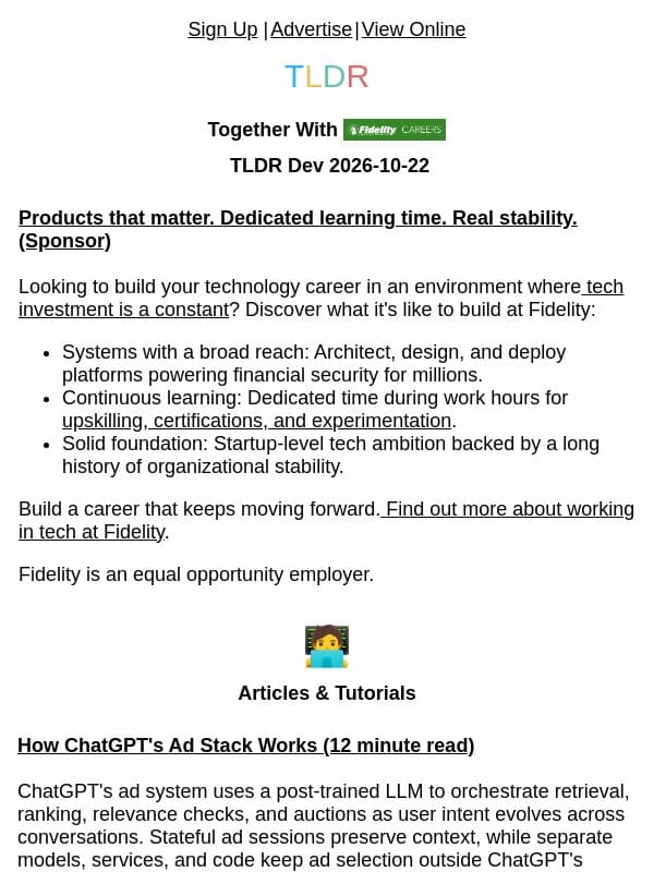 Claude Duet š¤, ChatGPTās ad stack š£, the browserās untapped power š email from TLDR Cybersecurity