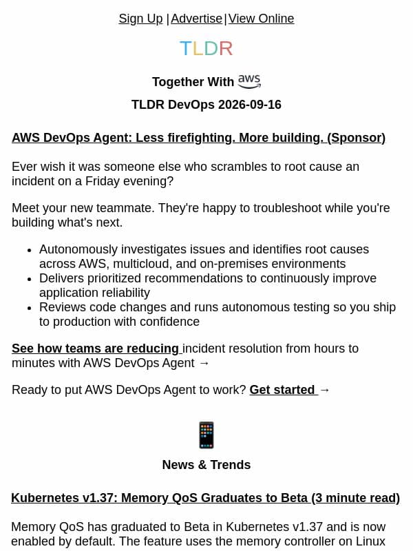 AI Native Cloud โ๏ธ, Internal Developer Portals ๐ฎ, Open Code Review ๐ email from TLDR Cybersecurity