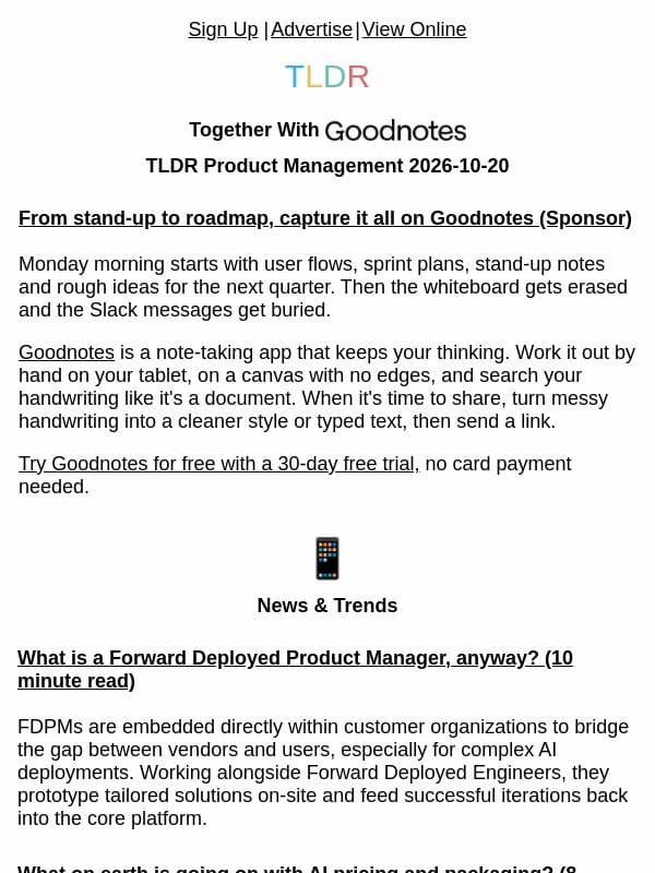 AI pricing is a mess 💸, building apps with heart ❤️, the rejected feature 🤯 email from TLDR Cybersecurity