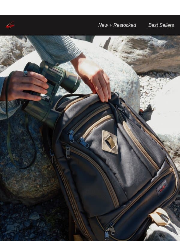 $2,000+ Summer Camping Giveaway! email from Tom Bihn