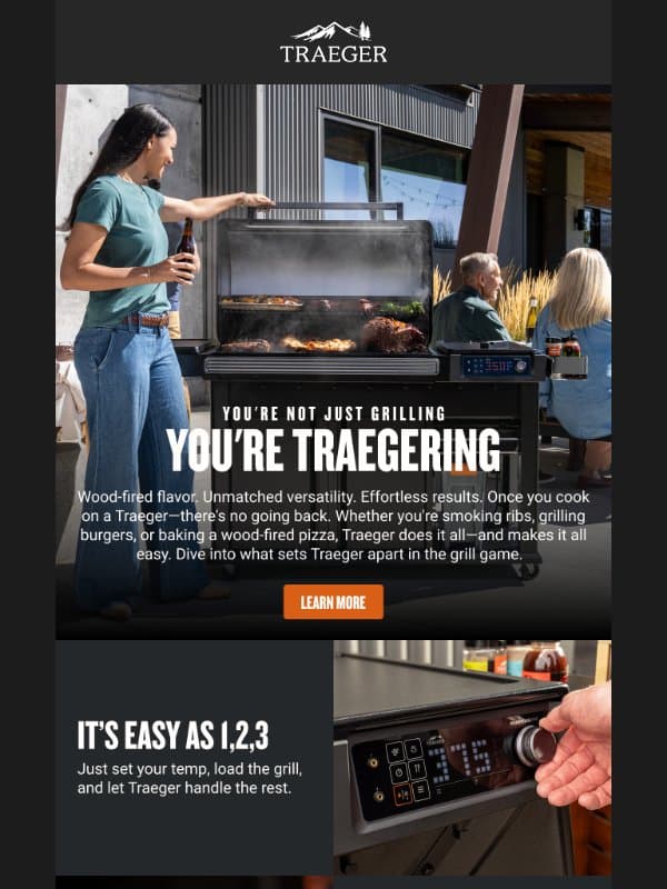 Why So Many Grillers Choose Traeger email from Traeger Grills