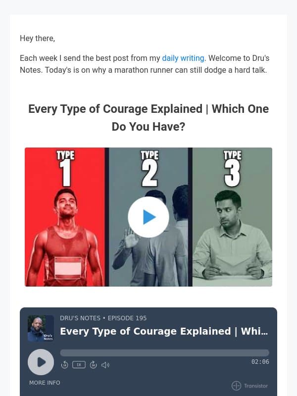 Every Type of Courage Explained | Which One Do You Have? email from Trends