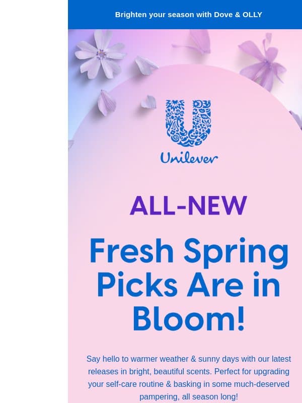 Fresh picks & sweet savings, just in time for spring! ✨💐 email from TRESemme