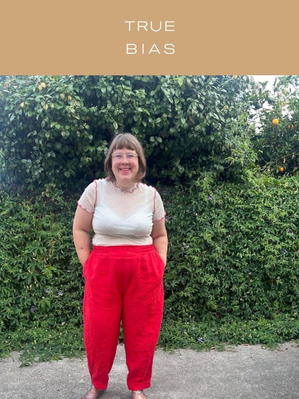 Dani Pant for Fall email from True Bias