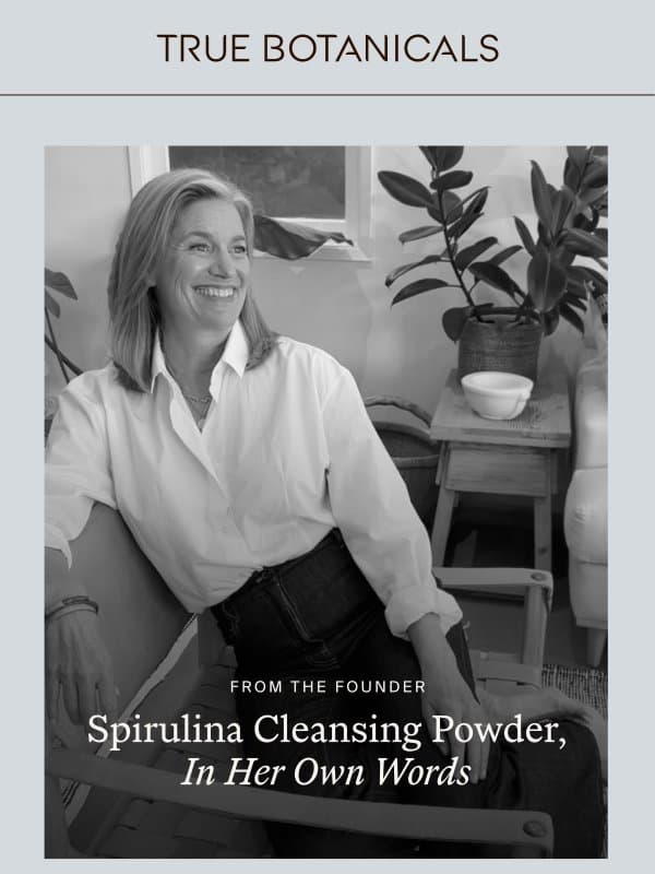 Hillary Plays Favorites email from True Botanicals