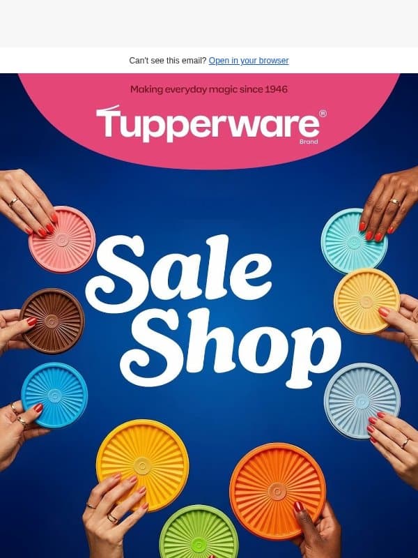 Favorite Finds, Now on Sale 🛍️ email from Tupperware
