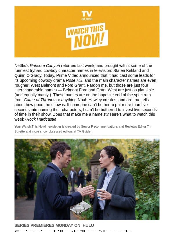 Here’s everything coming to Netflix in August email from TV Guide