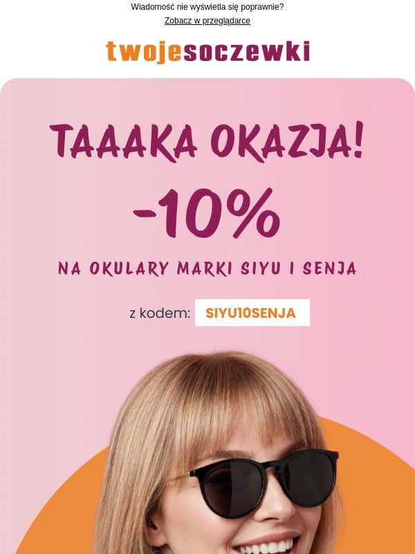Lato minęło, ale słońce nadal świeci! ☀️🕶️🍂 email from Twoje Soczewki