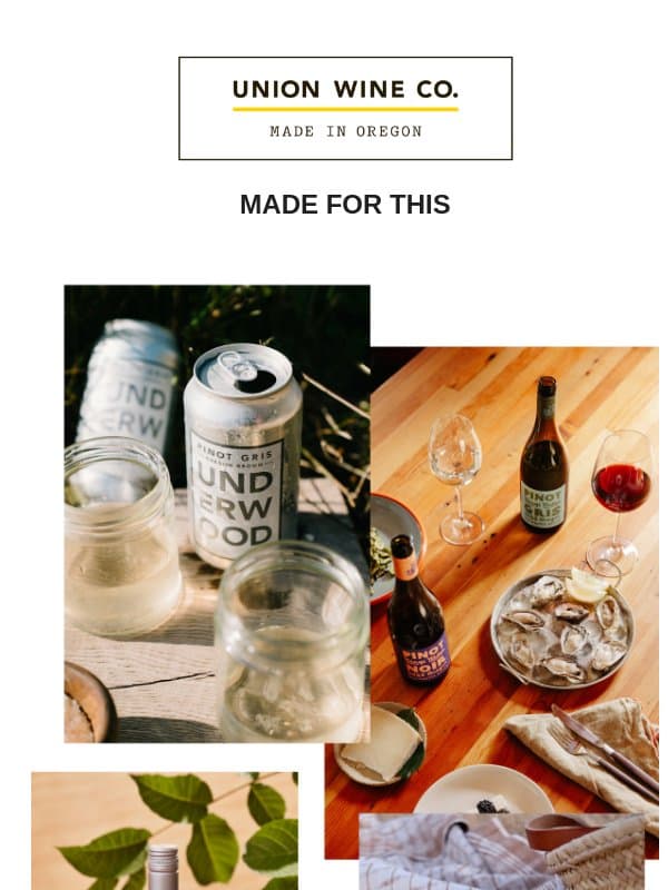 Welcome to Union Wine Co. 🍷 Enjoy 15% off. email from Union Wine Company