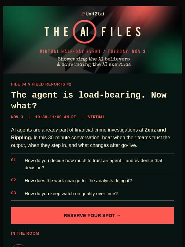 The AI Files: What Zepz + Rippling learned about AI email from Unit21