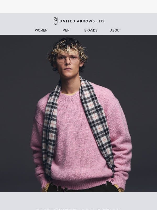 Winter Collection 2026 | New Arrivals for the Season Ahead. email from United Arrows Men