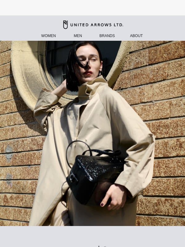 Explore conte's Autumn Elegance email from United Arrows Men