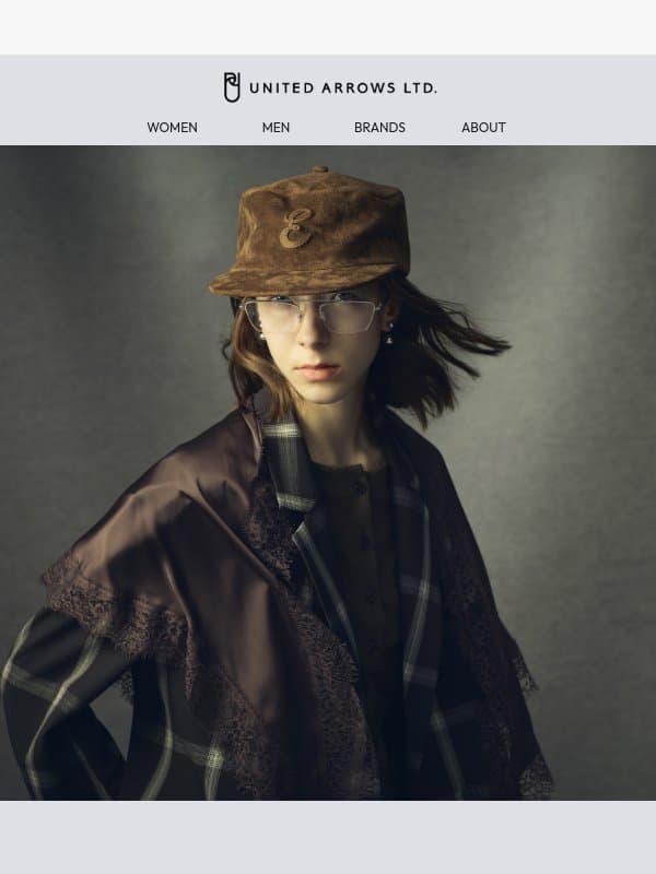 AUTUMN COLLECTION FOR WOMEN | A New Season Begins email from United Arrows Men