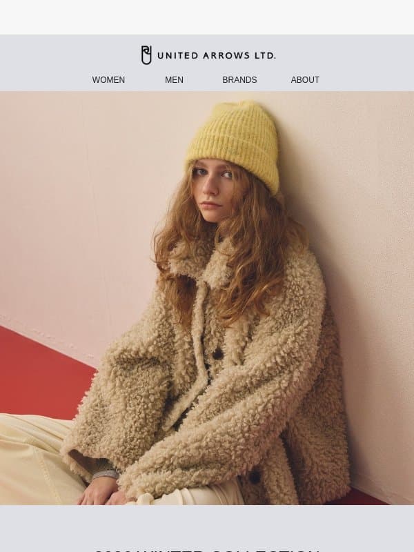 Winter Collection 2026 | New Arrivals for WOMEN email from United Arrows Men