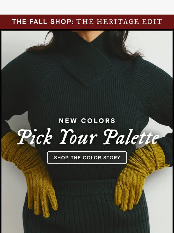 Fall's New Neutrals email from Universal Standard