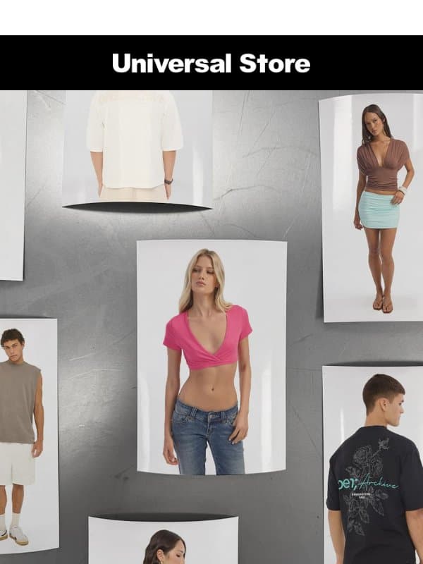 Deals? Don't Mind If We Do. email from Universal Store