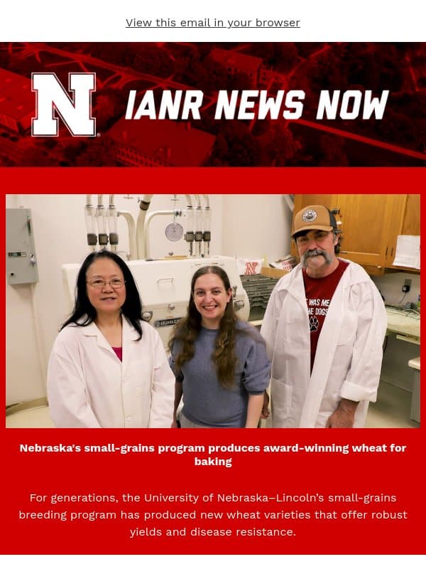 IANR News Now - May 28, 2026 email from University of Nebraska-Lincoln