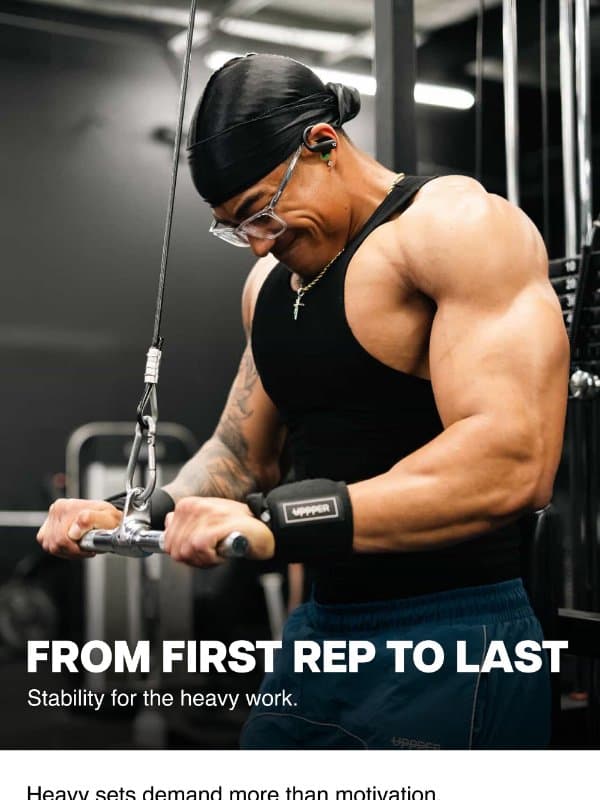 From First Rep To Last email from UPPPER Gear