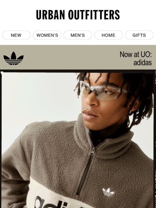 Now at UO: New Adidas Originals email from Urban Outfitters