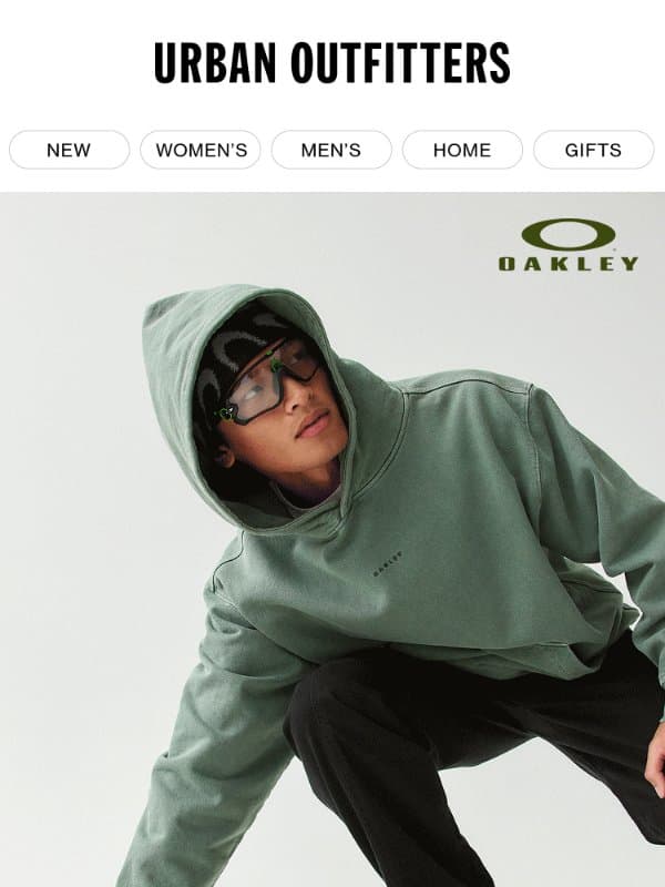 This Just In: NEW OAKLEY email from Urban Outfitters